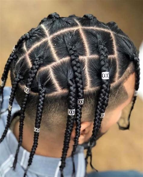 Knotless Braids Men