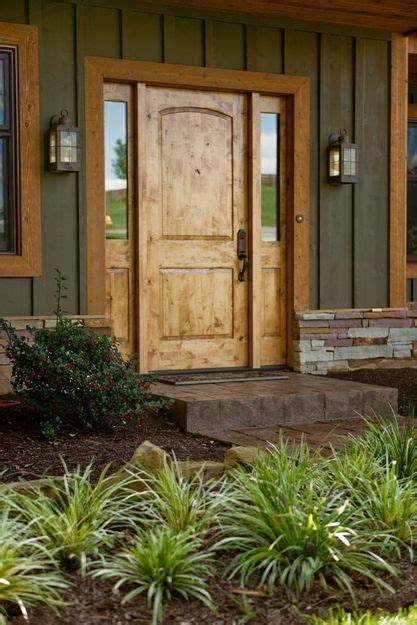 Knotty Pine Front Door