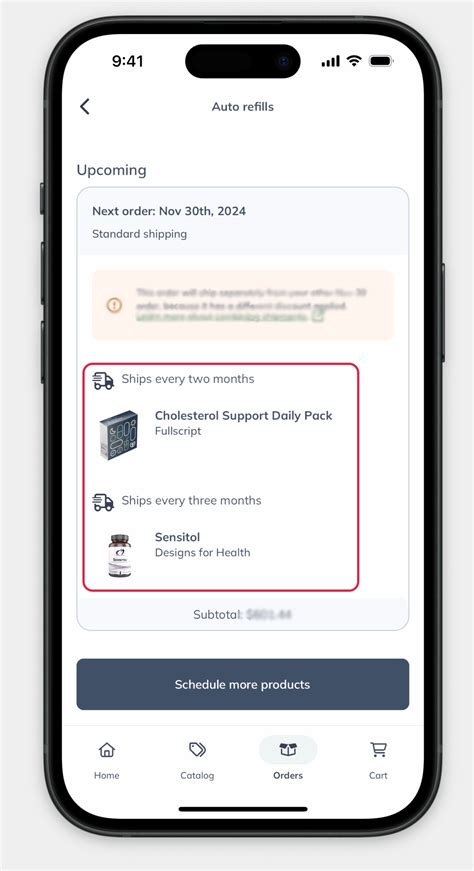 Know Your Refill Schedule and Limitations