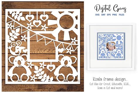 Download Koala Frame Design For Crafts