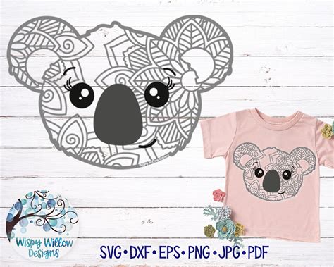 Download Koala Mandala Svg - 180  Popular SVG File Creativefabrica DXF Files