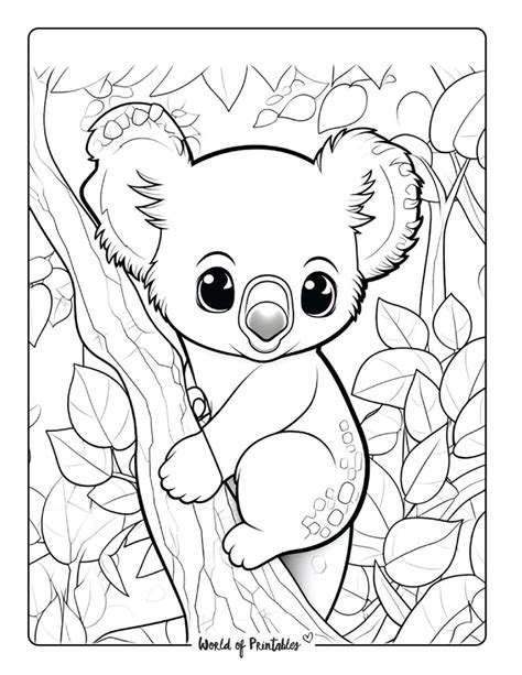 Koalas Coloring Pages