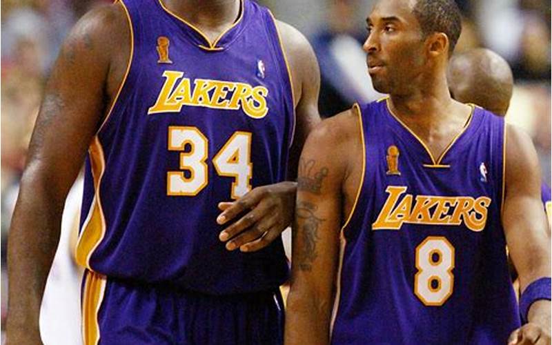 Kobe And Shaq Era Of La Lakers