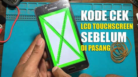 Kode Cek Touchscreen Samsung