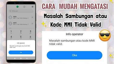 Kode MMI Tidak Valid Indonesia