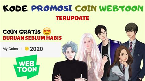 Kode Promo Koin Webtoon Indonesia