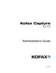 Kofax Capture 11.1.0 Fix Pack 1