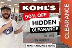 Kohl's Hidden Clearance