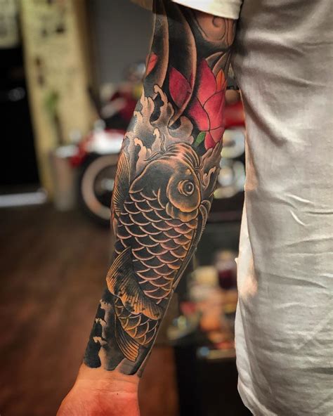 Koi Forearm Tattoo
