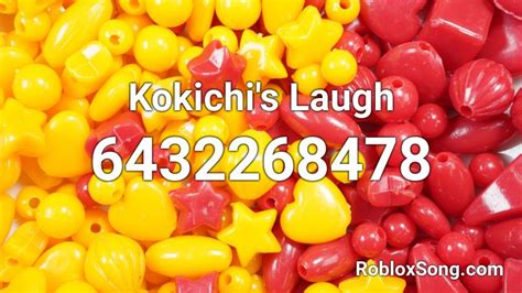 Kokichi\'s Laugh Roblox ID
