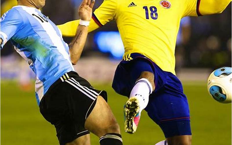Kolombia Vs Argentina Match