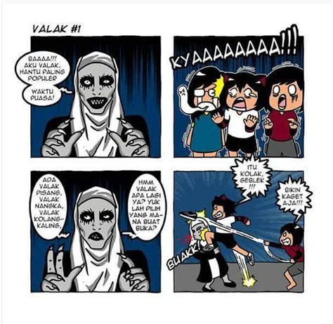 Komik Seram Tapi Lucu