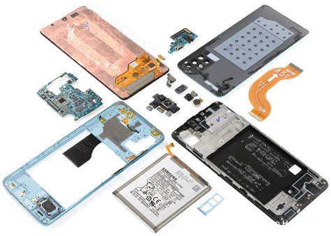 Diagram komponen internal smartphone