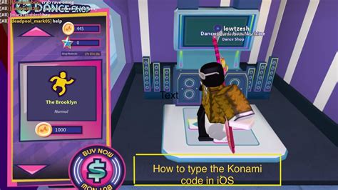 Konami Code Roblox
