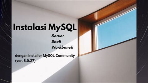 Konfigurasi MySQL Workbench