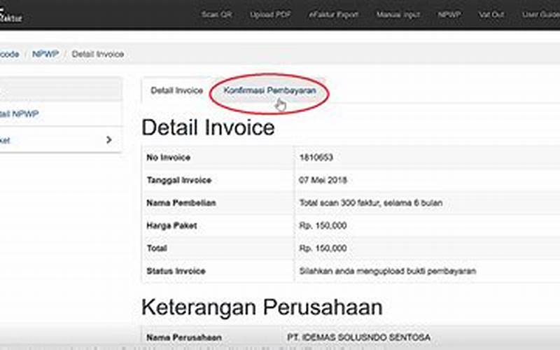 Konfirmasi Pembayaran