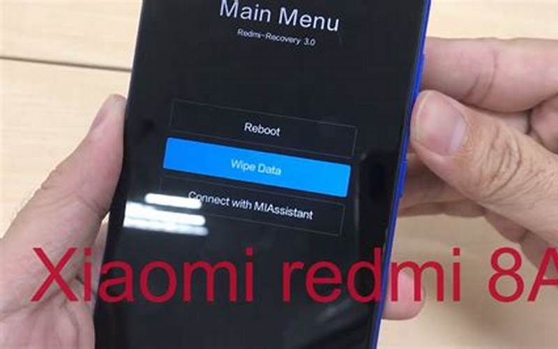 Konfirmasi Reset Pabrik Xiaomi Redmi 8 Atau 8A