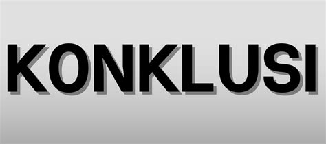 Konklusi