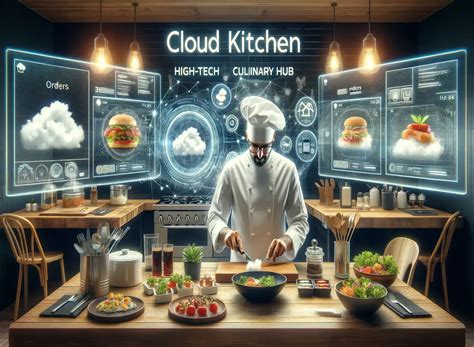 Konsep Dapur Pusat Cloud Kitchen