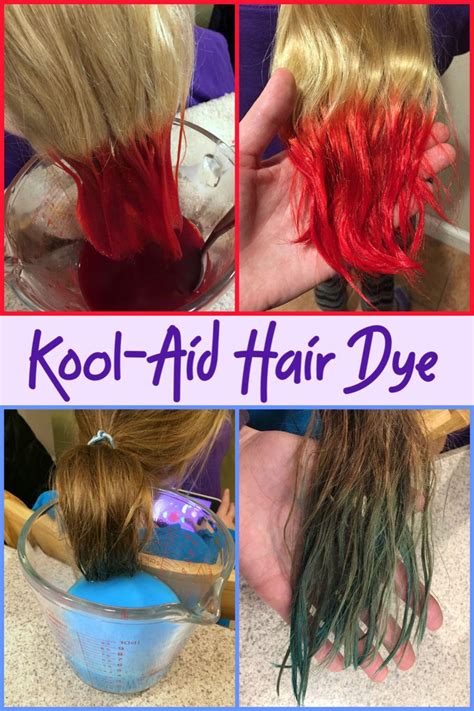 Kool-Aid vs. Traditional Hair Dye