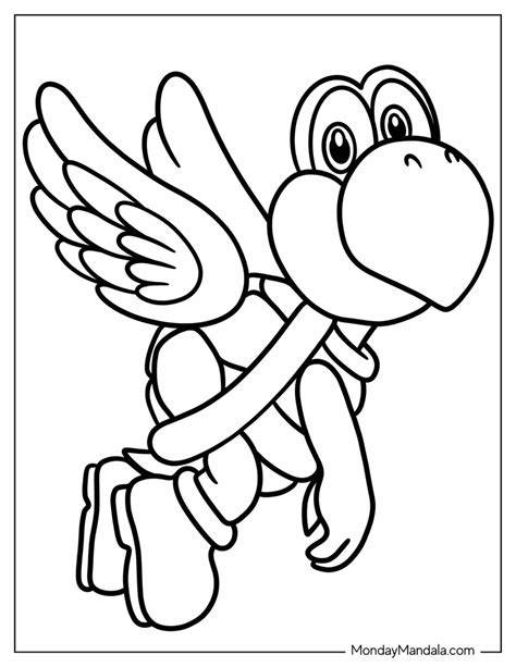 Koopa Troopa Coloring Pages
