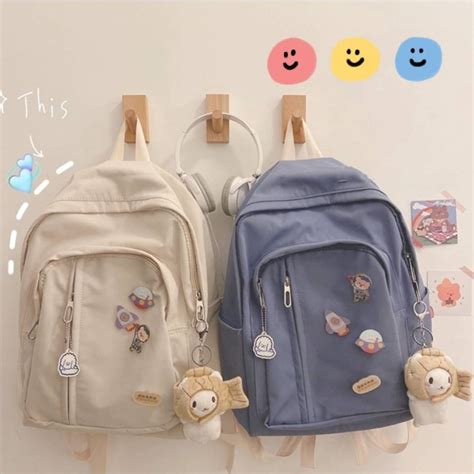 Korean Backpack Student Fashion: A Trendy And Functional Accessory