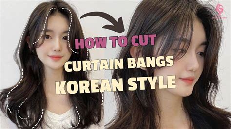 Korean Bangs How To Cut