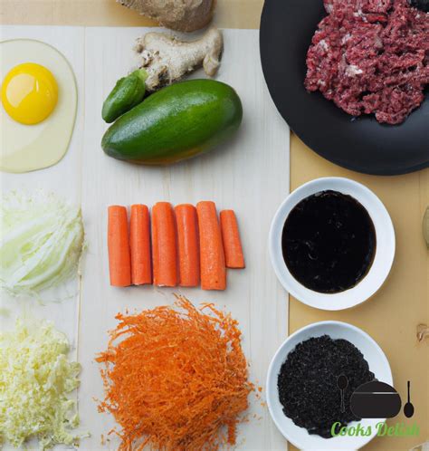 Korean Bibimbap Preparation