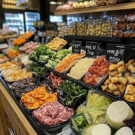 Korean Food Display