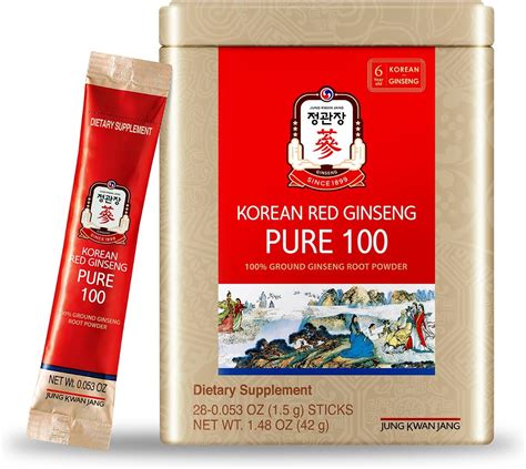 Korean Red Ginseng Root Extract Pure