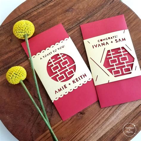 Korean Wedding Red Envelope