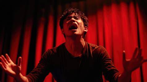 韓国俳優の演技シーン
