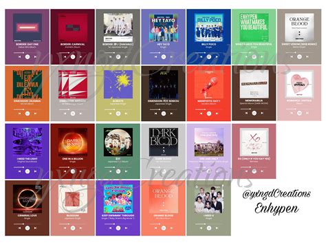 Kpop Album Cover