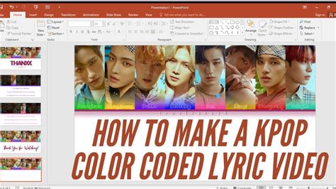 Kpop Color Coded Lyrics