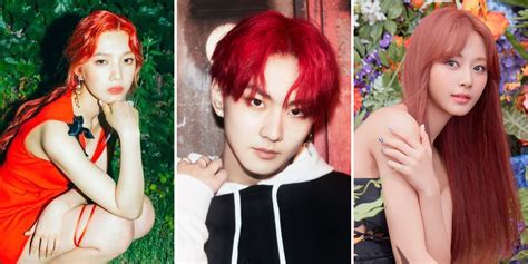 Kpop Red Hair