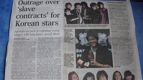 Kpop Slave Contract