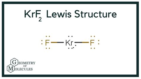 KrF2 Lewis Structure