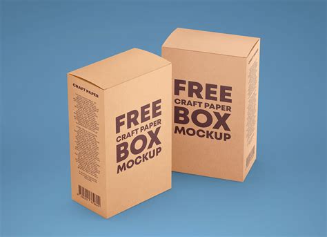 Kraft Paper Packaging Mockup