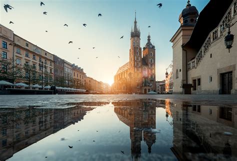 Krakow reflection