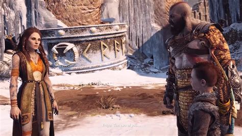 Kratos meets the witch of the woods