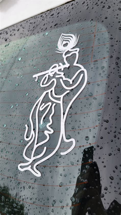 Krishna Sticker For Car