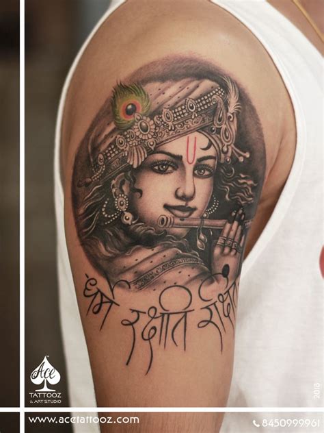 Pin on Krishna Tattoo