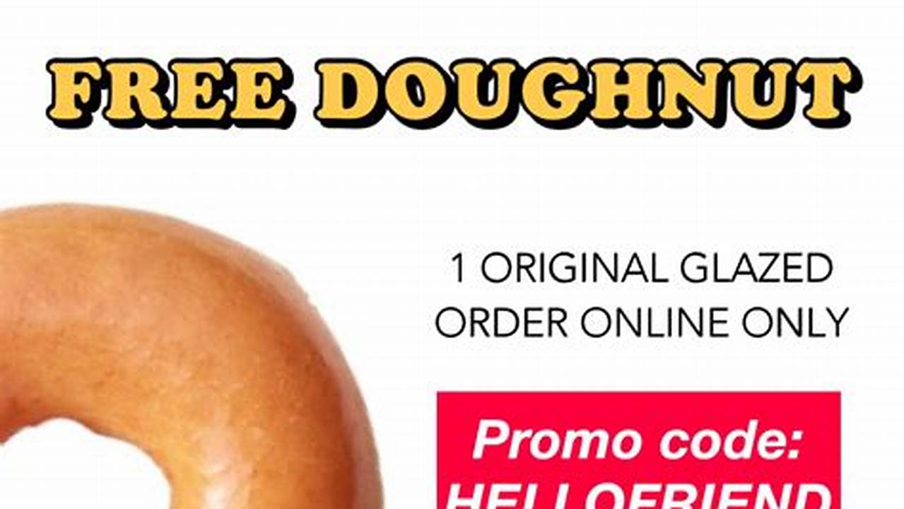Krispy Kreme Promo Code February 2024
