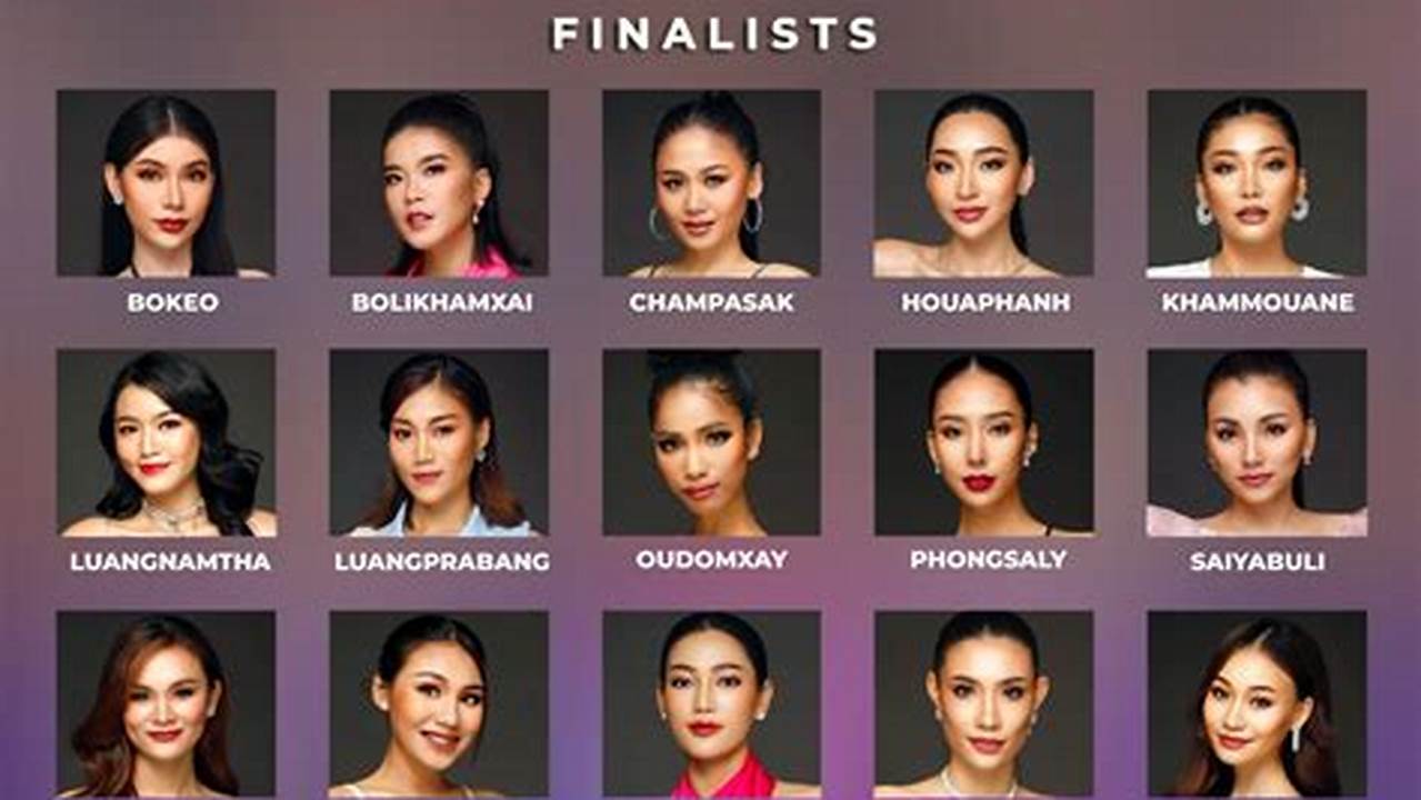 Kriteria Penilaian Utama Dalam Kontes Miss Universe Laos