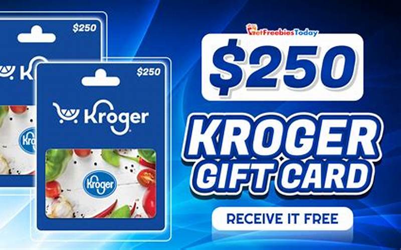 Kroger Gift Card