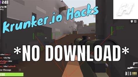 Read more about the article Incredible Krunker Io Hacks Extension References