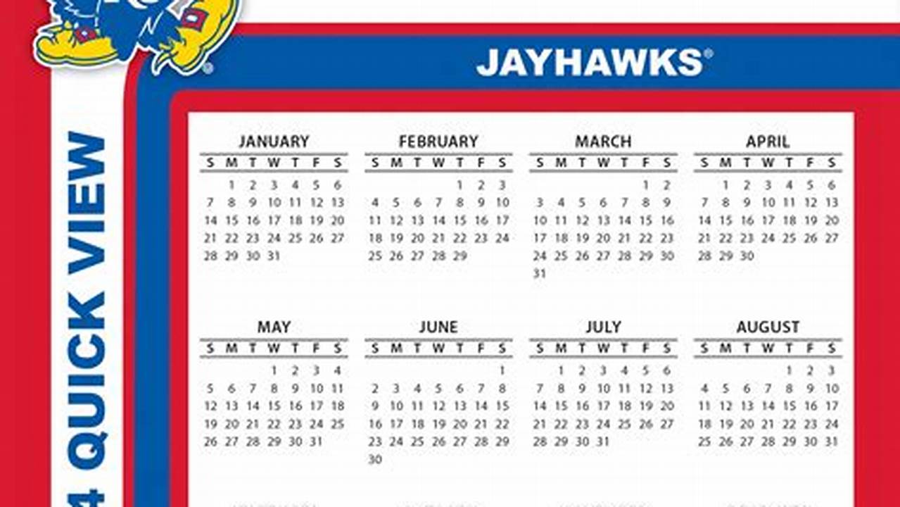 Ku Calendar Spring 2025