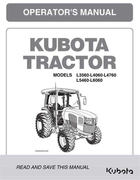 Kubota service manual