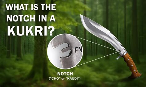 Kukri Knife Notch