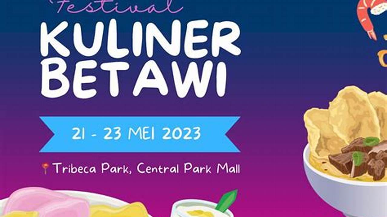 Kuliner Betawi, Kuliner